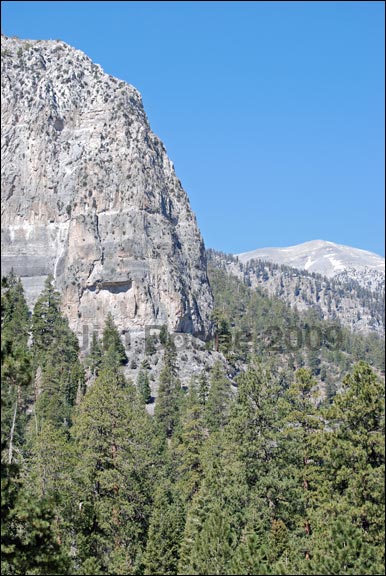 Cathedral Rock and Mt. Charleston