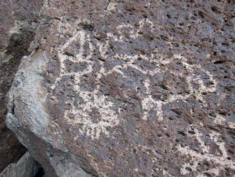 Crystal Wash Main Rock Art Site