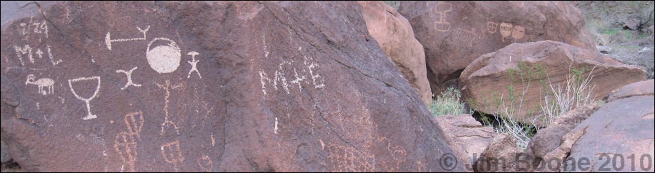 Rock Art Around Las Vegas -- New or Old