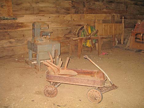 Walking Box Ranch, Inside the Barn