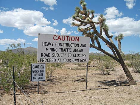 Walking Box Ranch, Entering the site