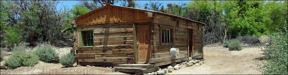 Railroad Tie Cabin