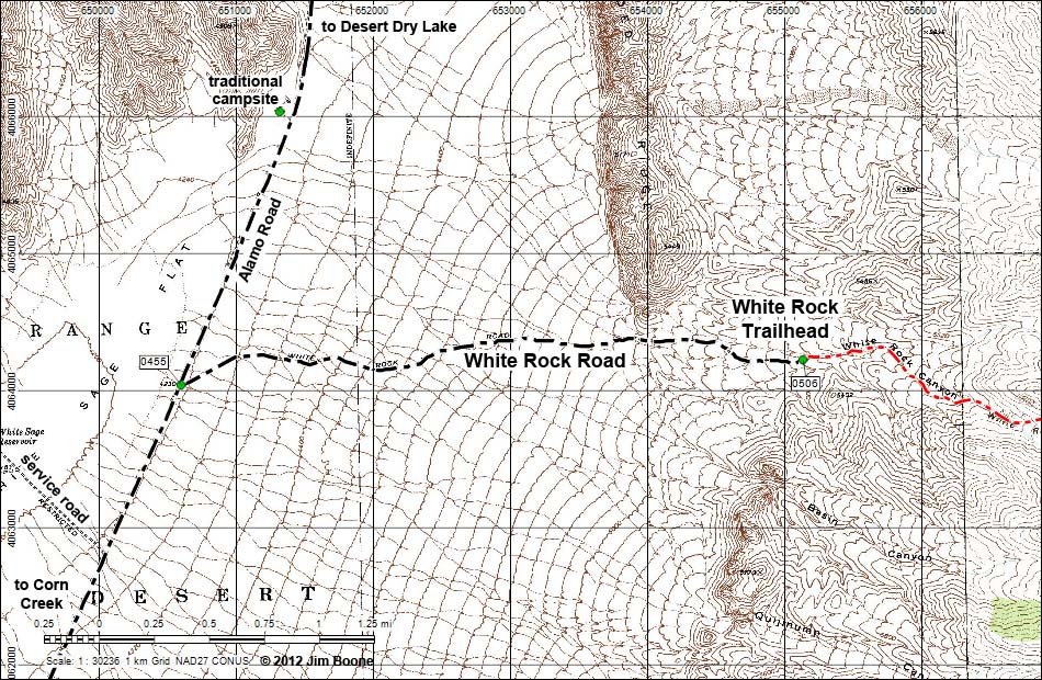 White Rock Road Map