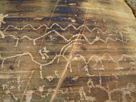 Falling Man Rock Art Site