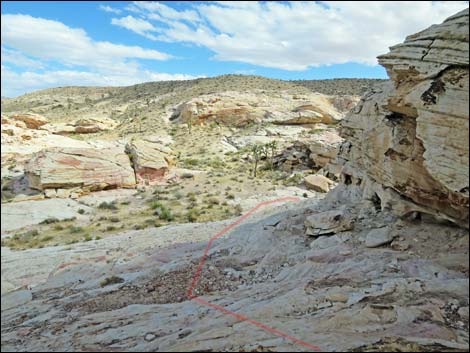 Falling Man Rock Art Site