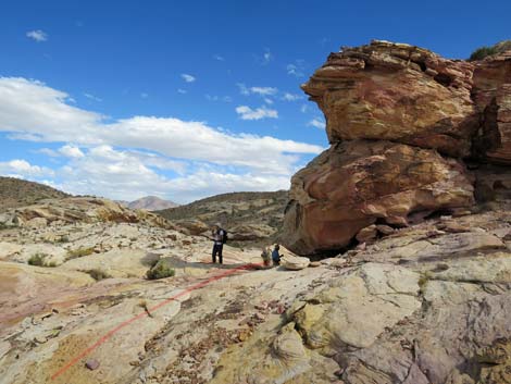 Falling Man Rock Art Site