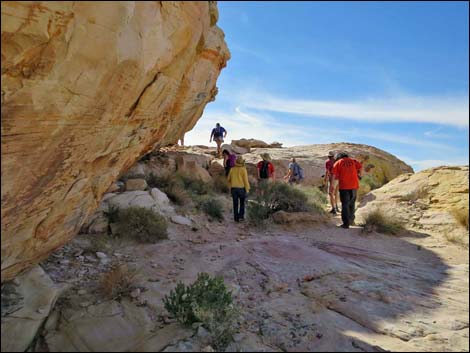 Falling Man Rock Art Site