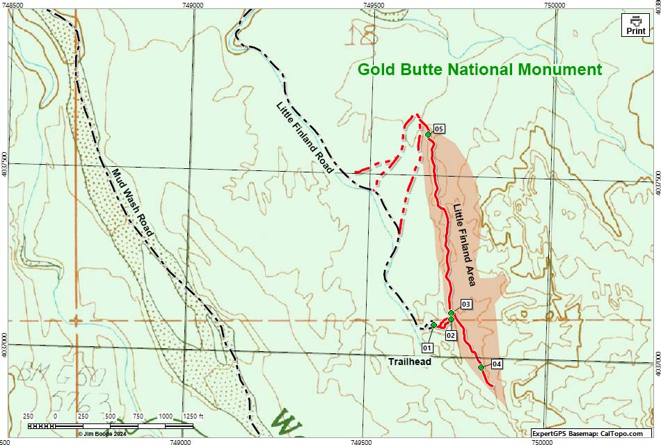 Little Finlnad Map