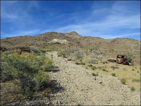 Mud Wash North Road  Nevada Mica Mine Road