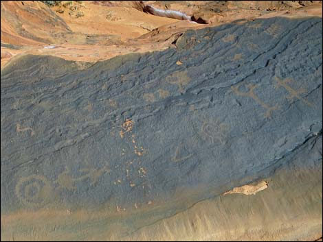 Rock Art Around Gold Butte