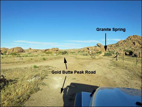 Gold Butte Peak Road