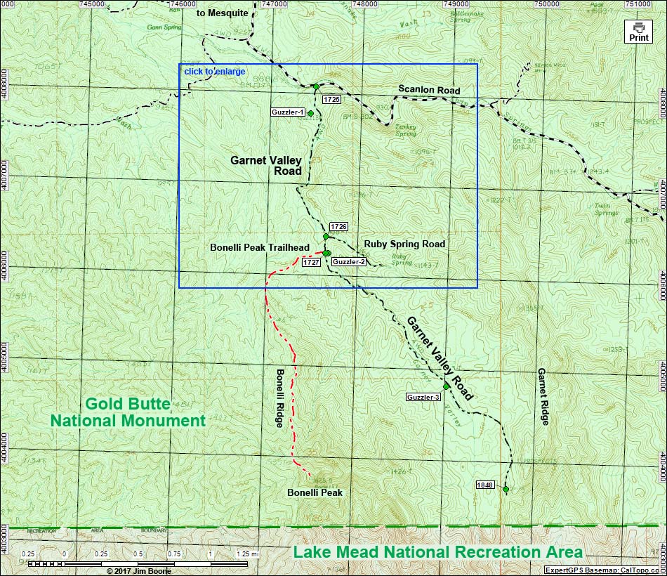 Garnet Valley Road map