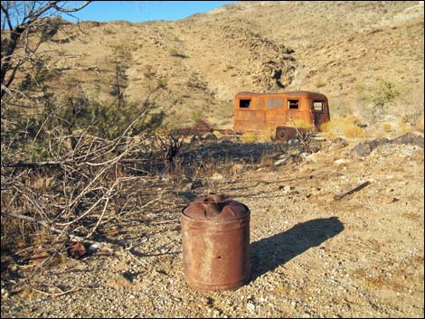 Nevada Mica Mine Road