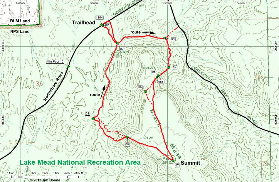 Ireteba Wash Map