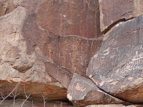 Grapevine Canyon Petroglyphs