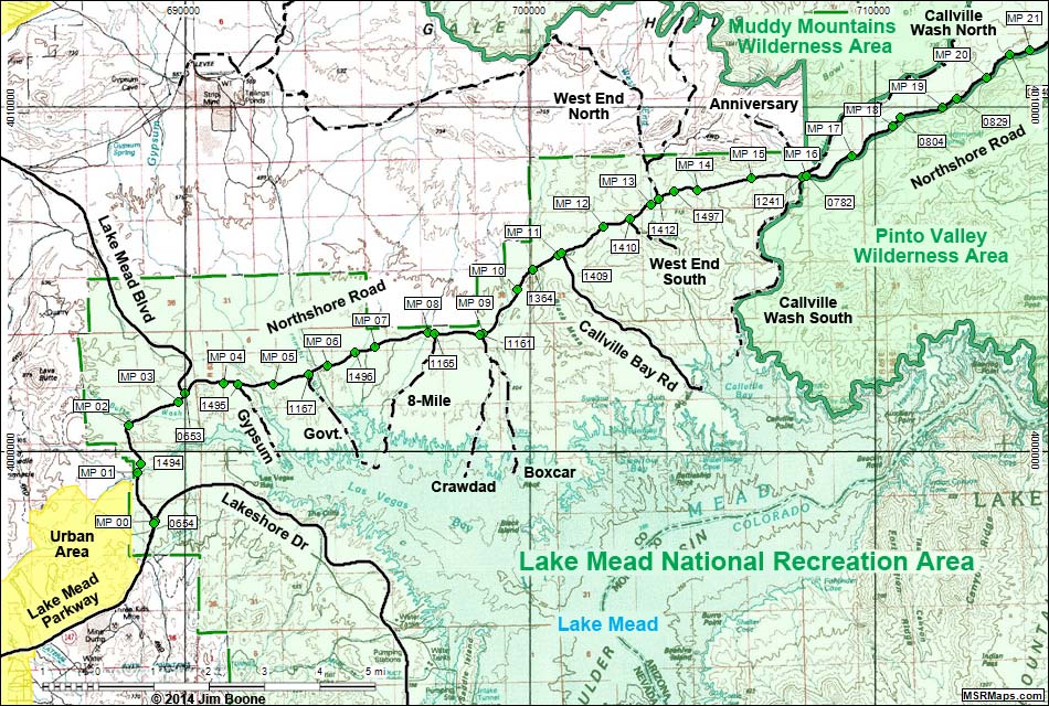 Northshore Road Map