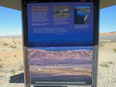 St. Thomas Townsite Trailhead