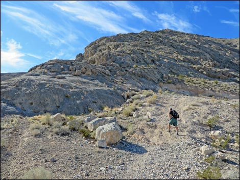 Lone Mountain, East Ridge