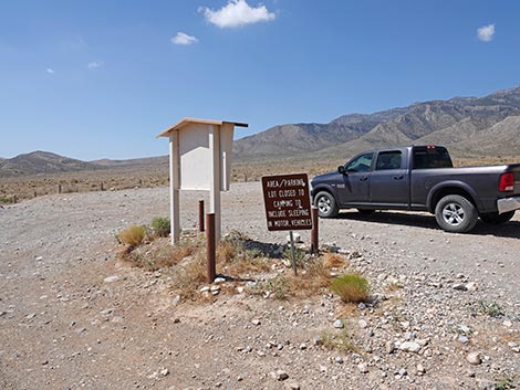 Cottonwood Valley Trailhead