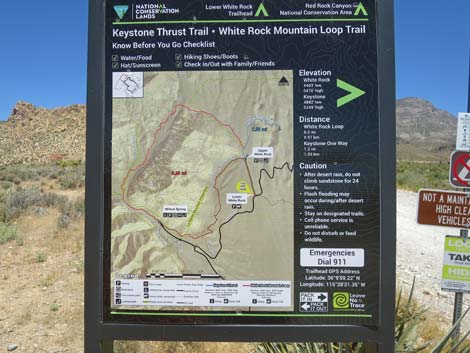 Lower White Rock Trailhead