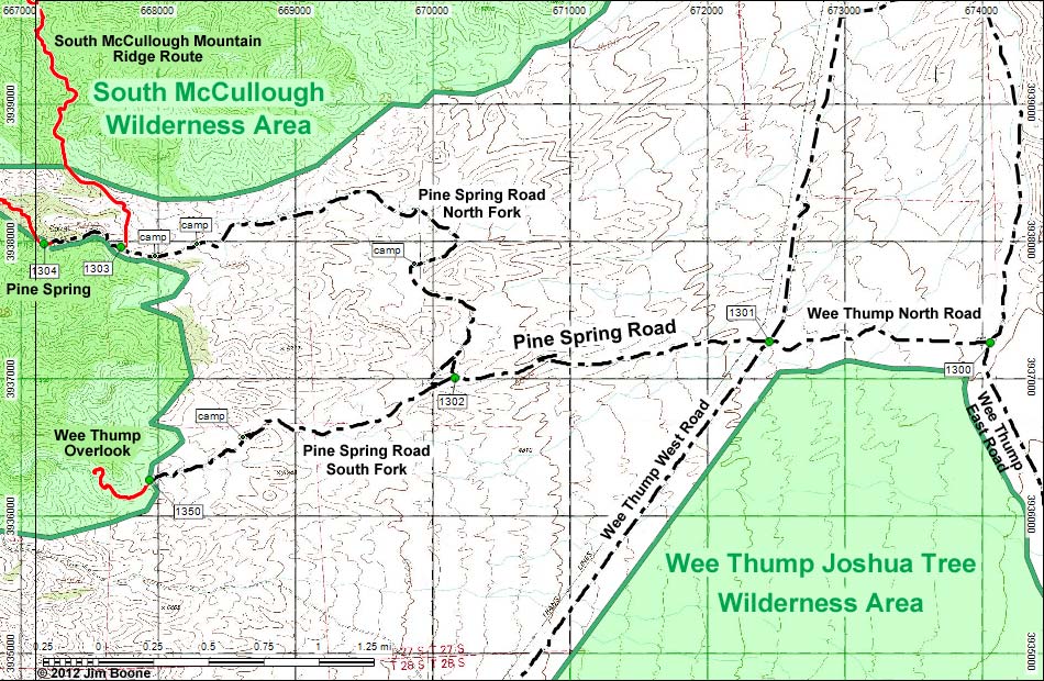 Wee Thump East Road Map