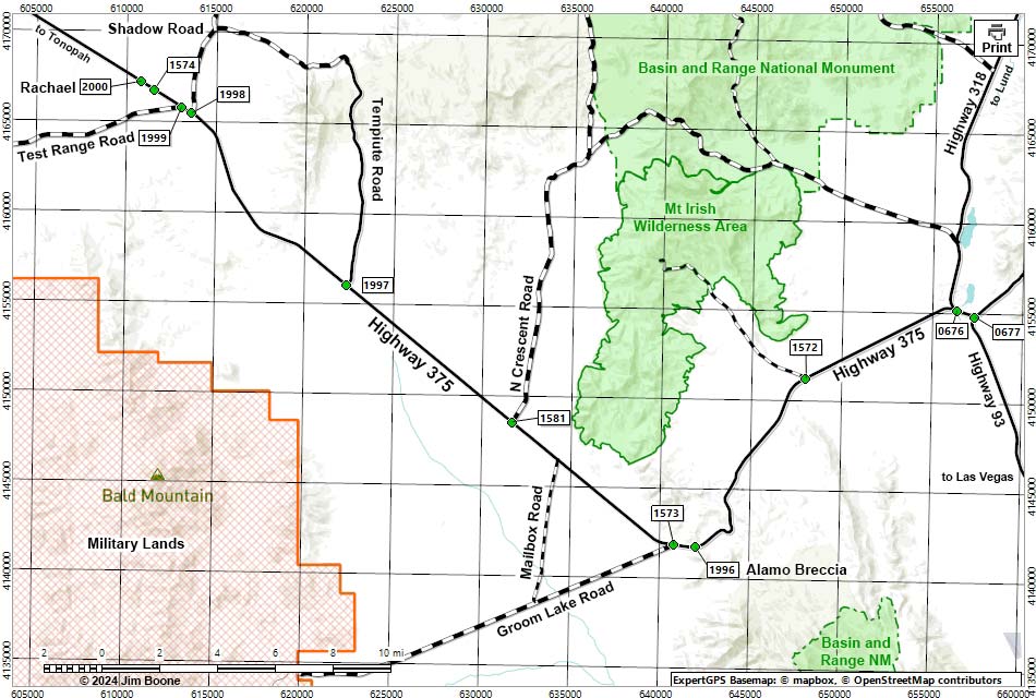 Highway 318 Map